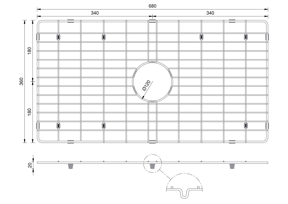 Eaton - 755 Sink Grid