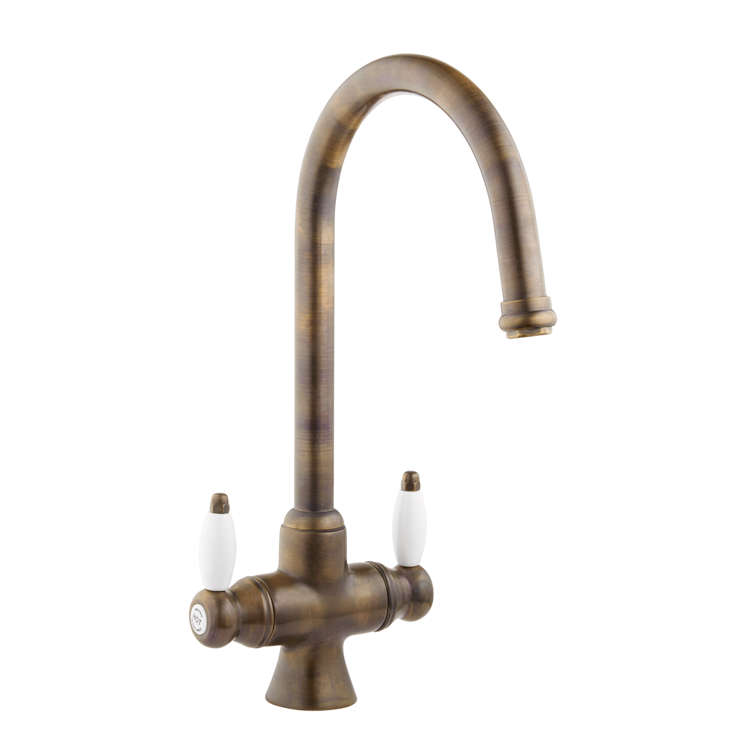 Victorian Kitchen Tap - Metal Levers