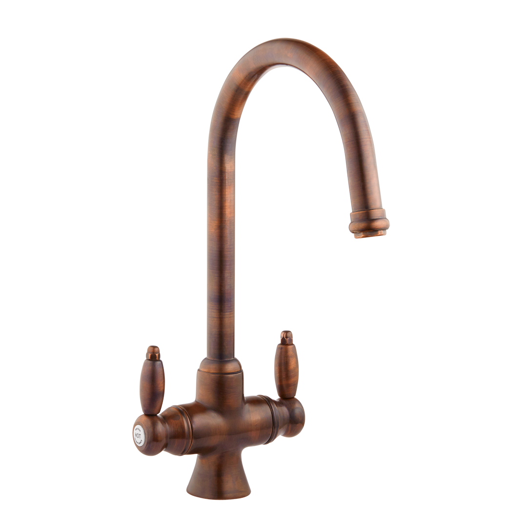Victorian Kitchen Tap - Metal Levers