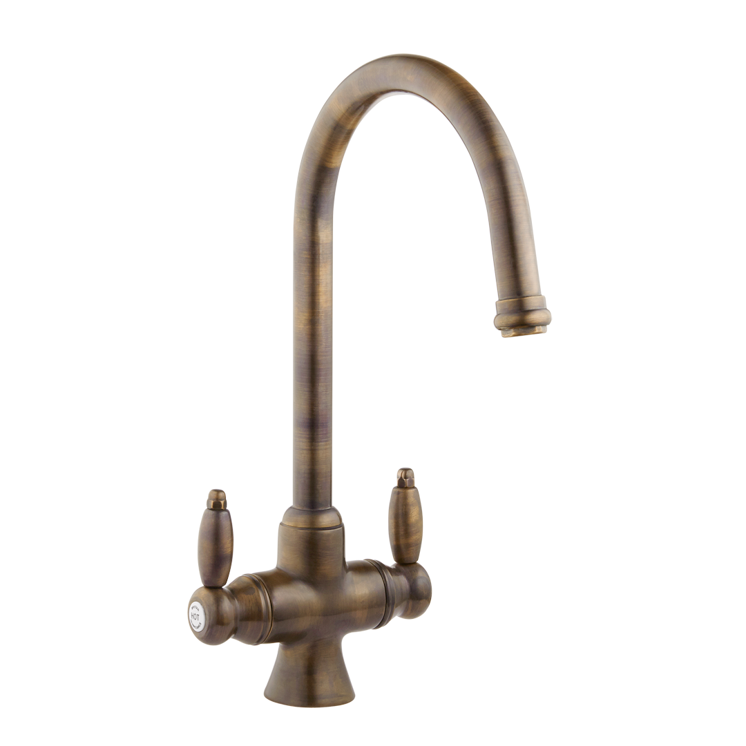 Victorian Kitchen Tap - Metal Levers