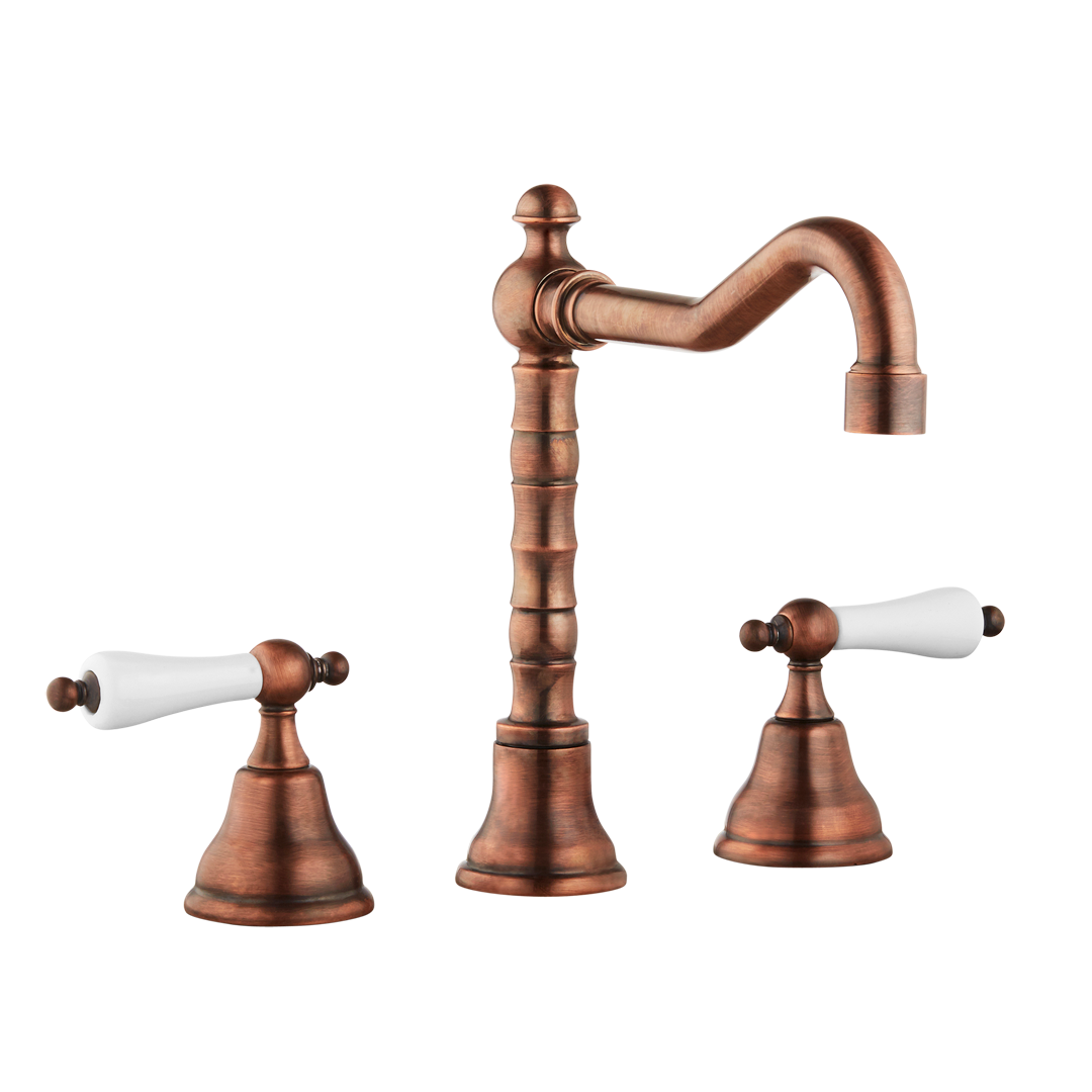 English Lever Taps - English Tap Spout - Cross Handles
