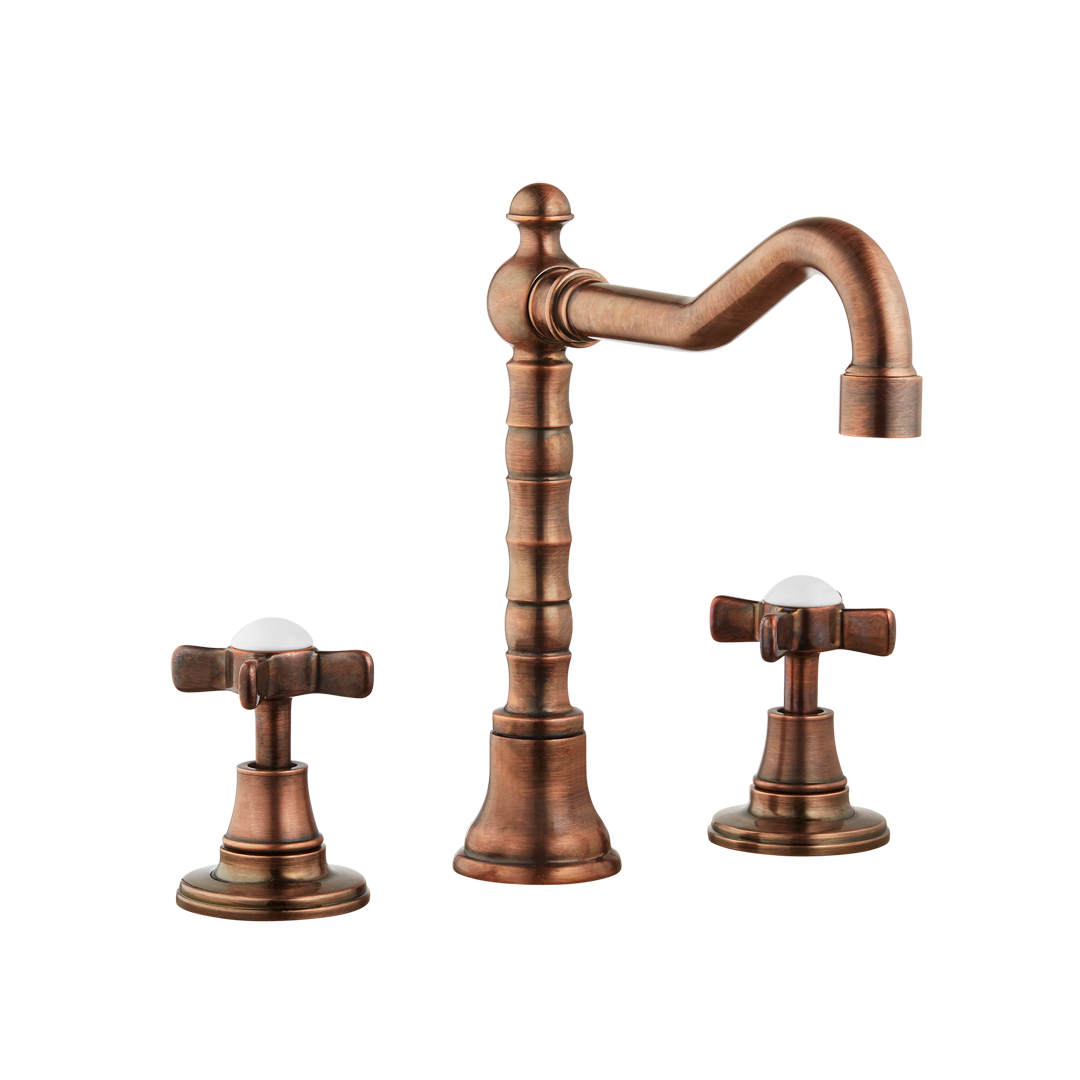 English Lever Taps - English Tap Spout - Cross Handles