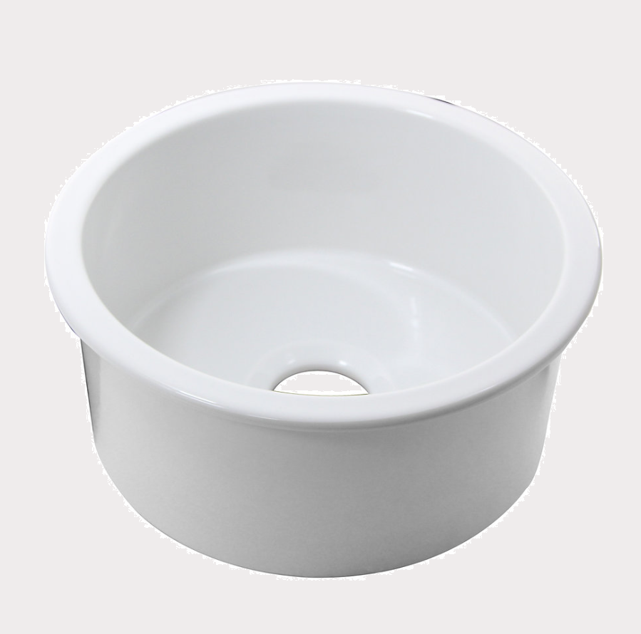 Undermount Fireclay Ceramic Bar Sink - 460mm