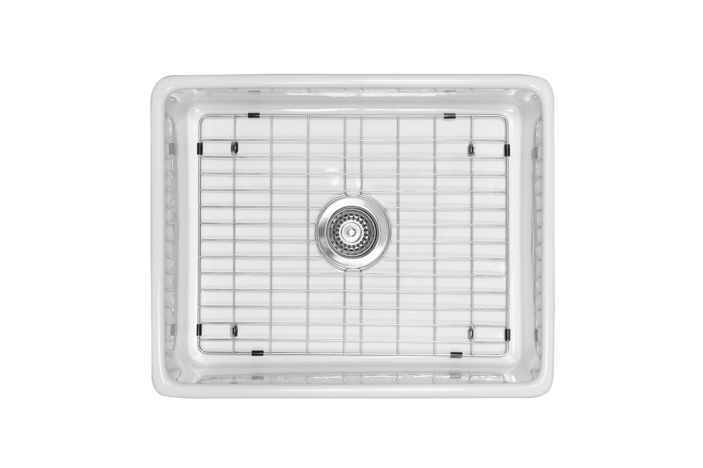 Butler Sink - 595 - Centre Waste Sink - Grid