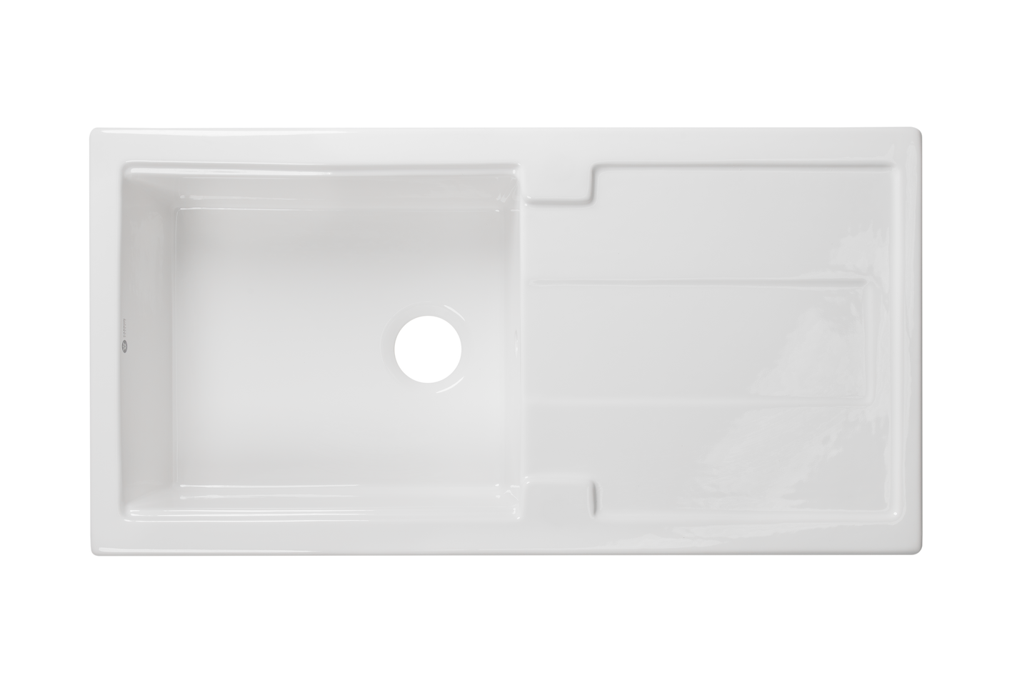 March Special - Live Event ! - Malbec - Ceramic Kitchen Sink 1.0 Bowl And Drain Board