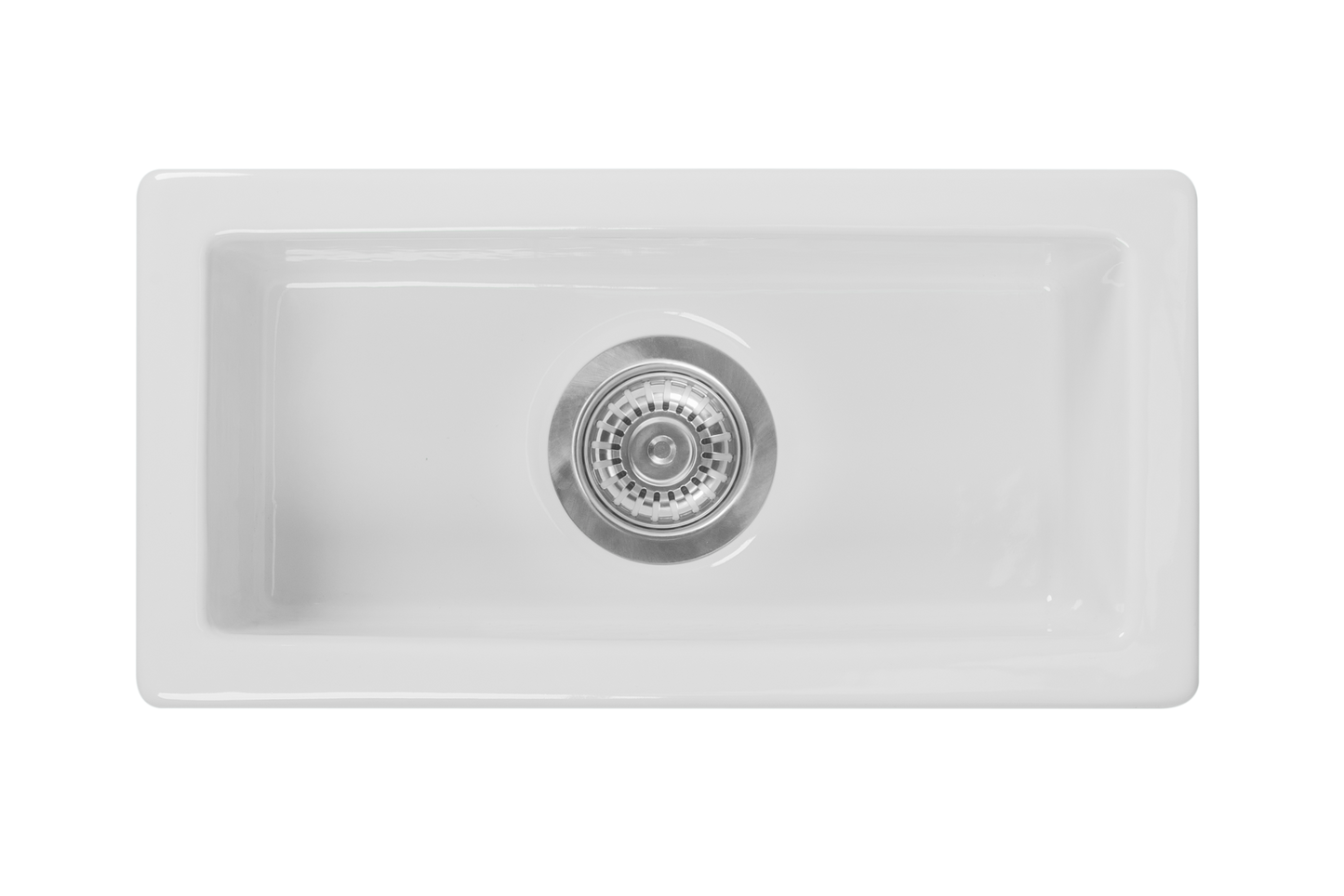 Undermount Fireclay Kitchen Sink Side Bowl - 250mm