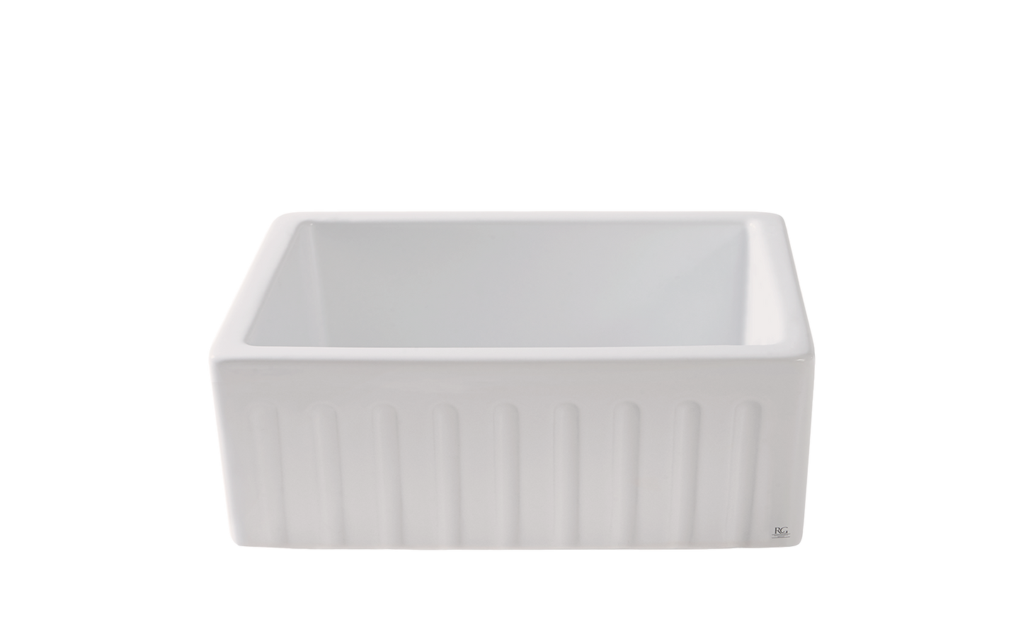 Fluted Butler Sink - 595mm
