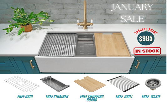 Happy New Year From Farmhouse Sinks