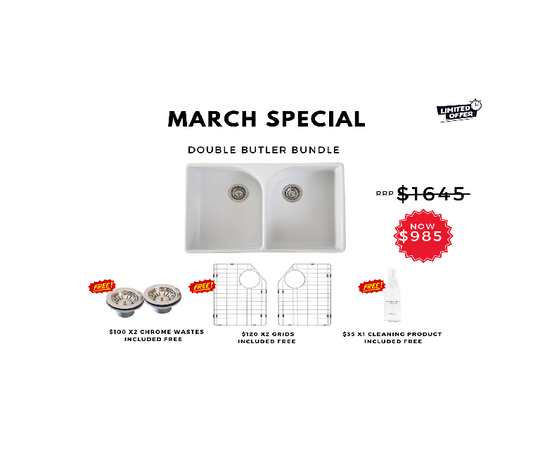 AUTUMN BUNDLE - DOUBLE BUTLER SINK SPECIAL!