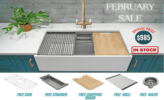 February Workstation Sink Promotion