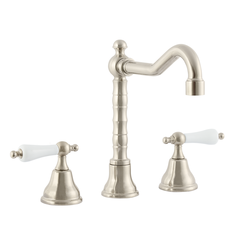 English Lever Taps - English Tap Spout - Porcelain Levers