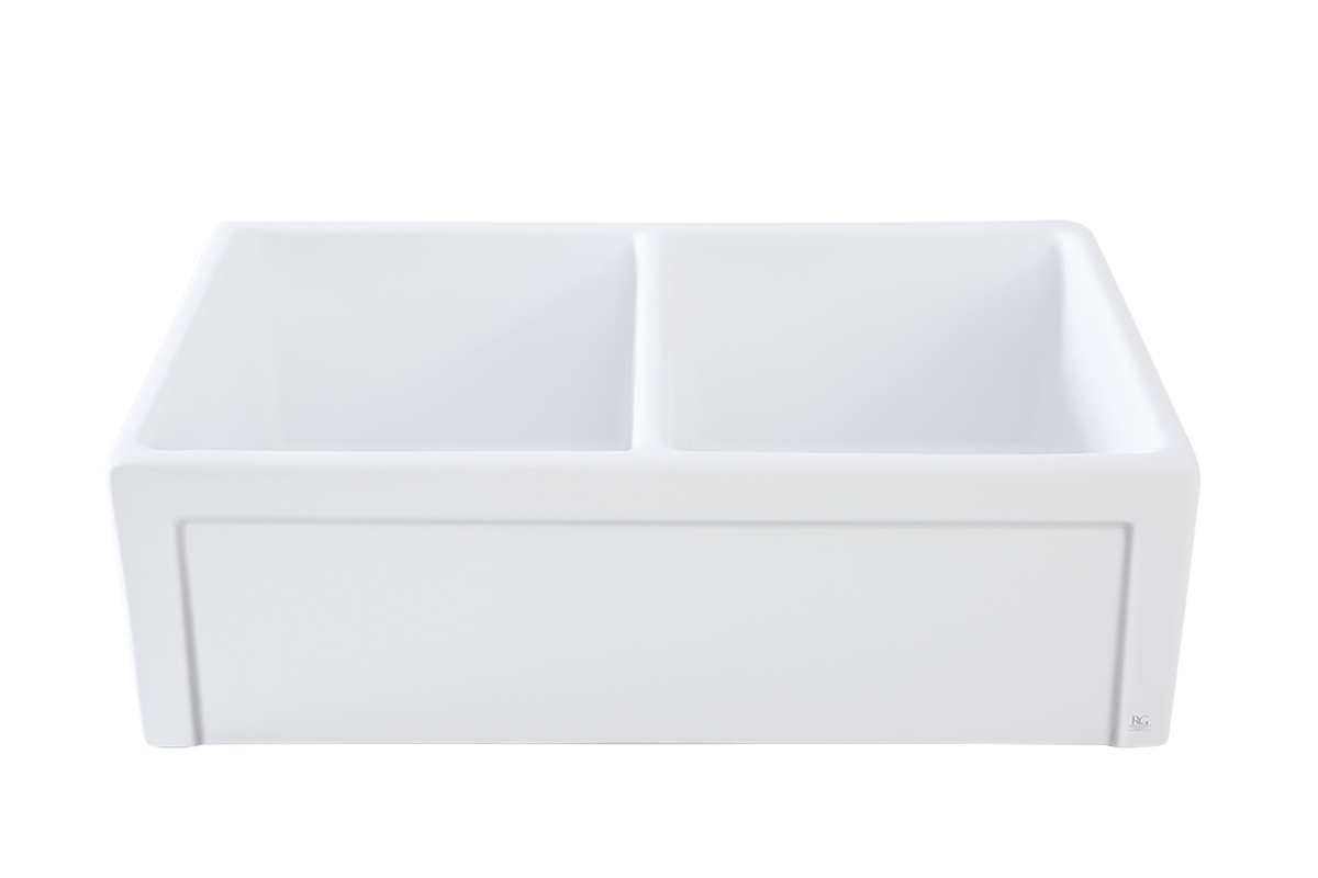 February Special - Double Country Fireclay Sink