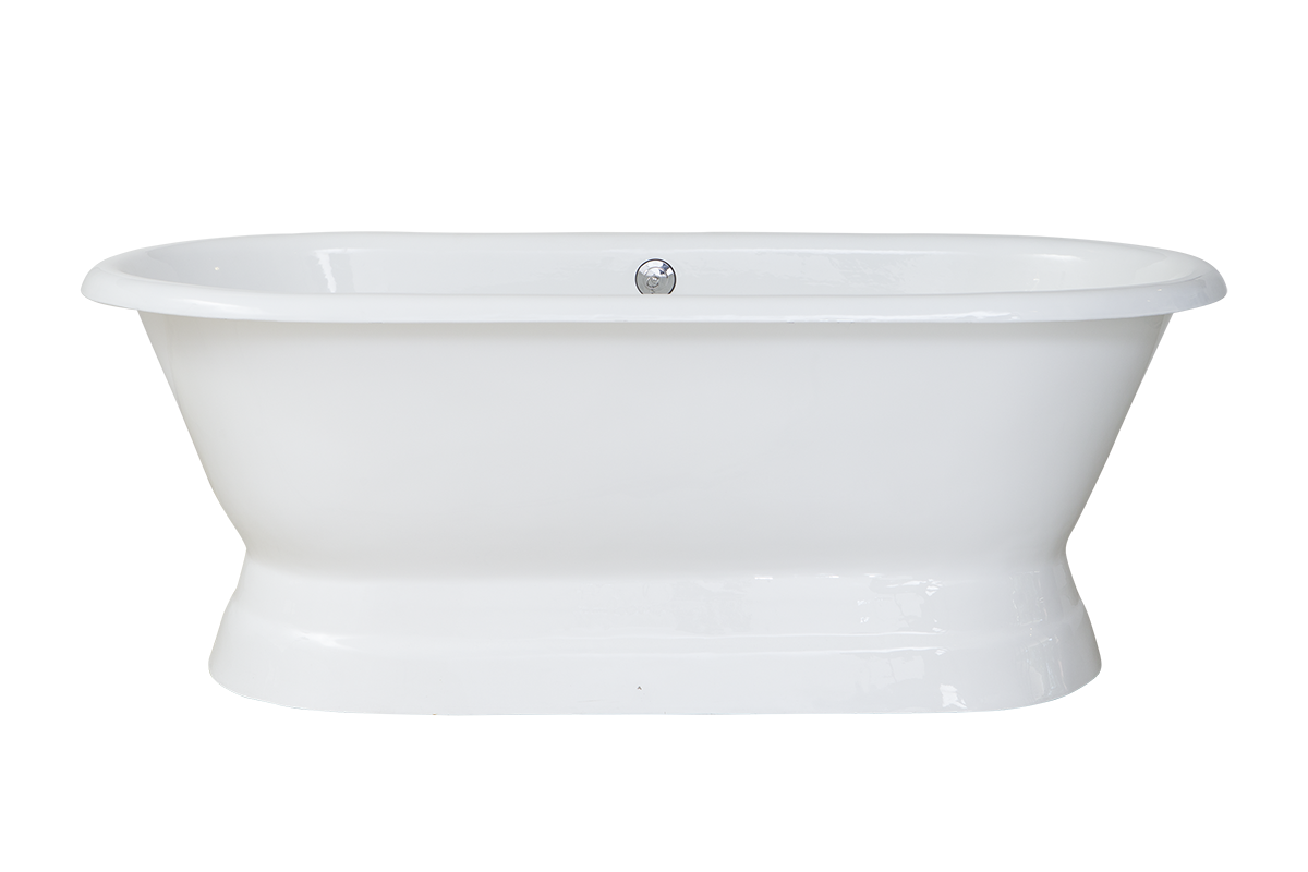 Monet  - Double Ended Cast Iron Apron Bath - 1677