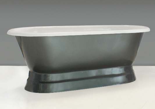 Monet  - Double Ended Cast Iron Apron Bath - 1677
