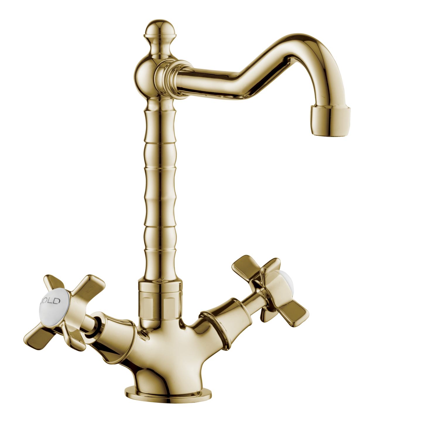 Country Kitchen Tap - Porcelain levers