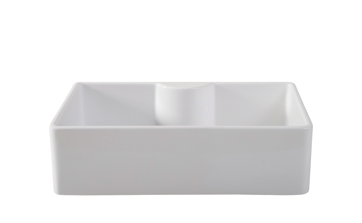 British Butler Sink with Tap Ledge - 795mm by Savile Row - front view